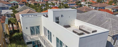 White Sands - Destiny by the Sea Luxury Vacation Rental Beach House with Private Pool, Rooftop Deck, and Game Room in Gated Community Destin, Florida - Five Star Properties Destin/30A