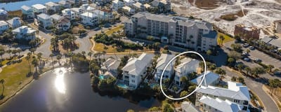 The Hummingbird - Luxury Lakefront Vacation Rental with Private Pool, Fireplace, and Water Views on Holiday Isle in Destin, Florida - Five Star Properties Destin/30A