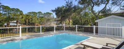 Sea-Renity - Lakefront Vacation Rental House with Private Pool and Lake Dock in Gulf Pines Miramar Beach, Florida - Five Star Properties Destin/30A