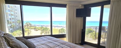 Beautiful views from the Master Bedroom