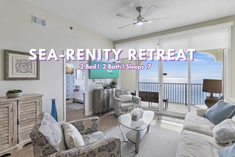 Leeward Key 1203 2/2 Top Floor View for Miles, Beach Se