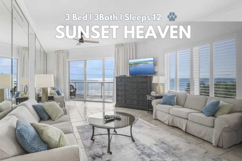 Crystal View301 3 Bedrooms | 3 Baths | Accommodates 12 
