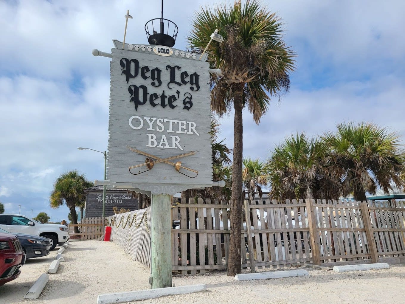 Within walking distance.  Some of the best oysters in the area.