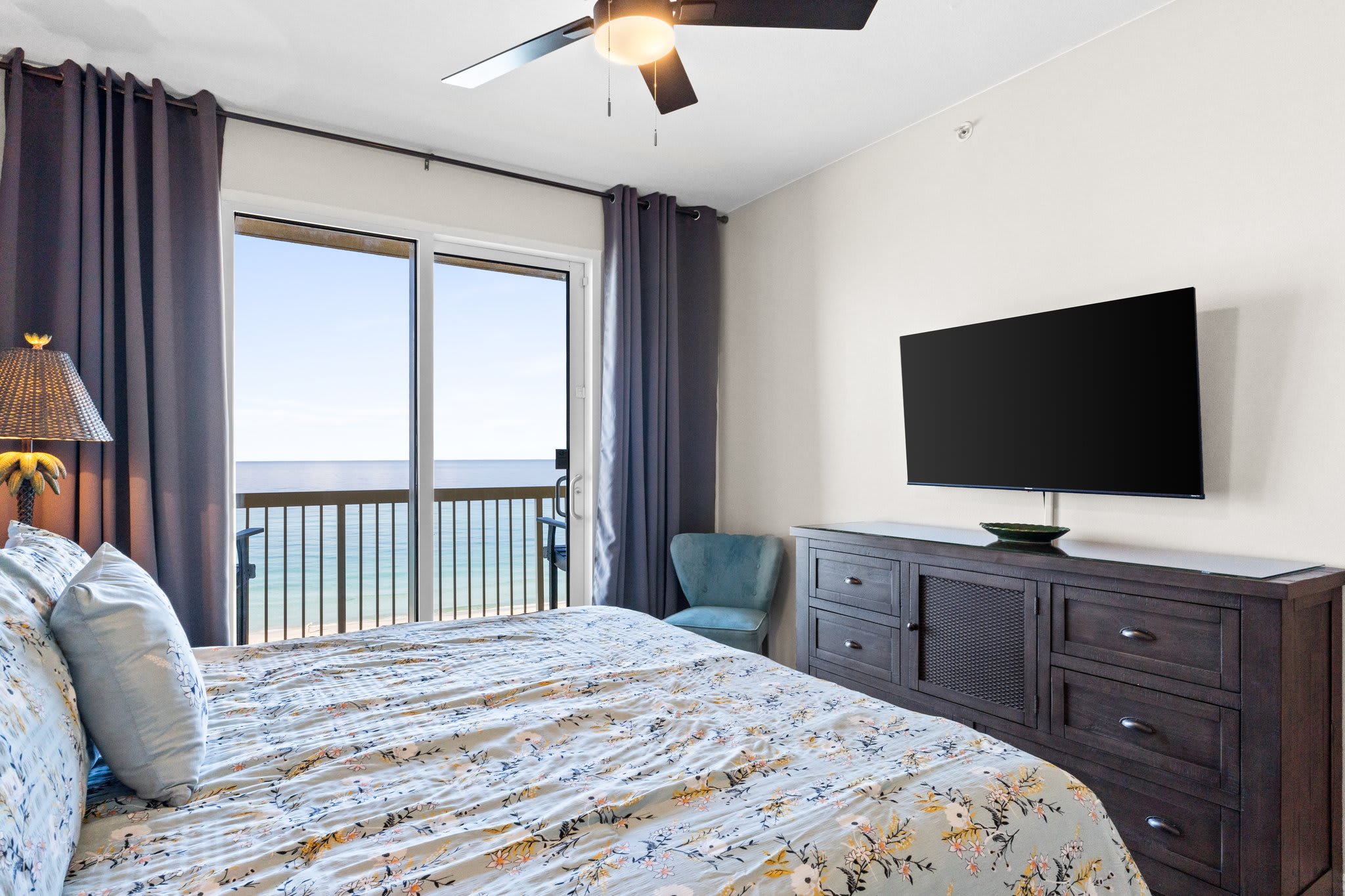 Balcony access from master