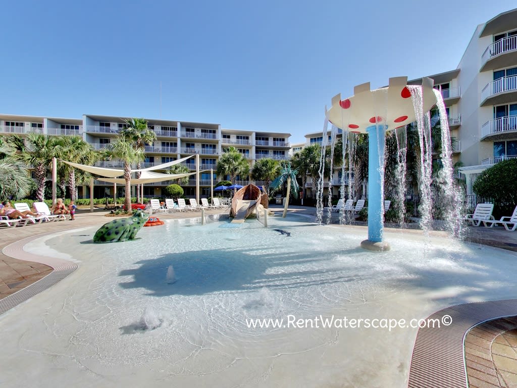 Splash Pad and Waterslide