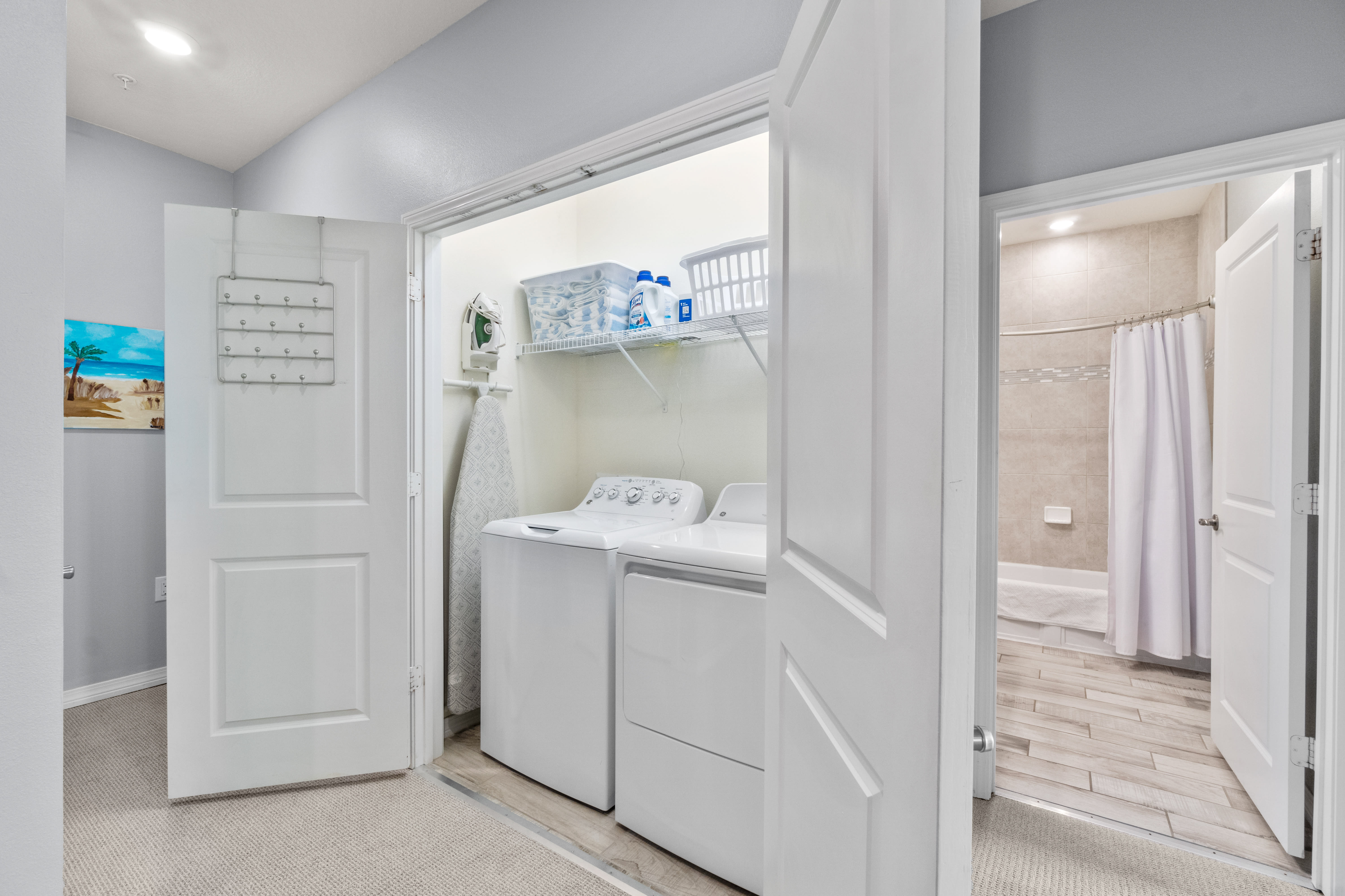 Full sized washer and dryer