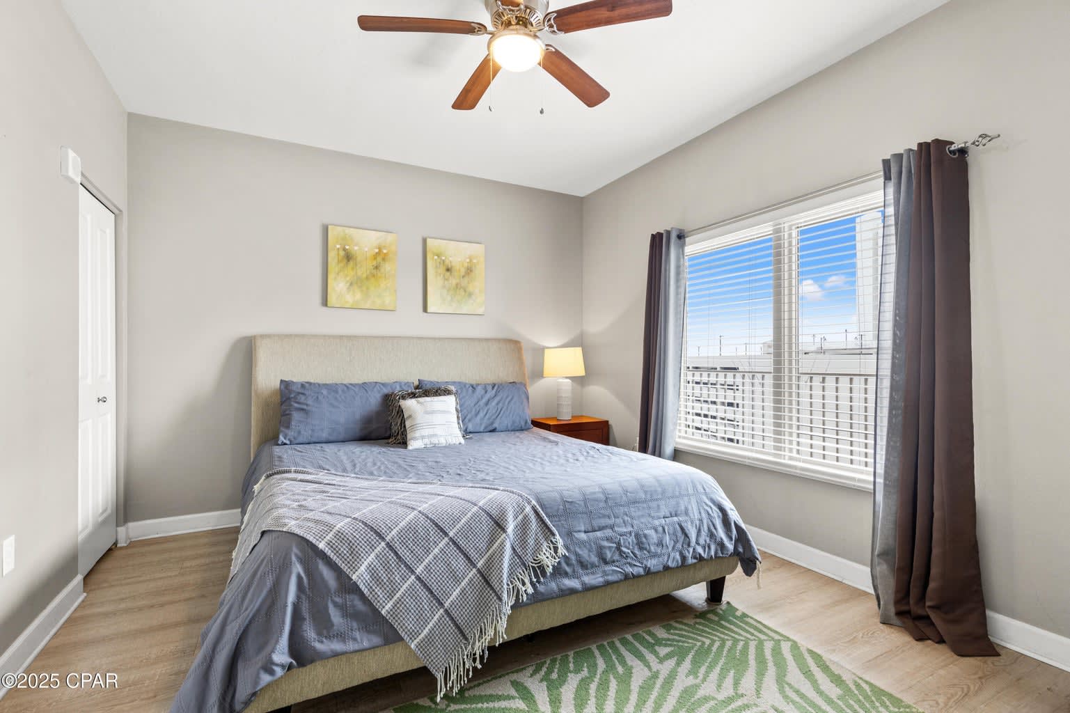 Large master bedroom with comfy king bed! 