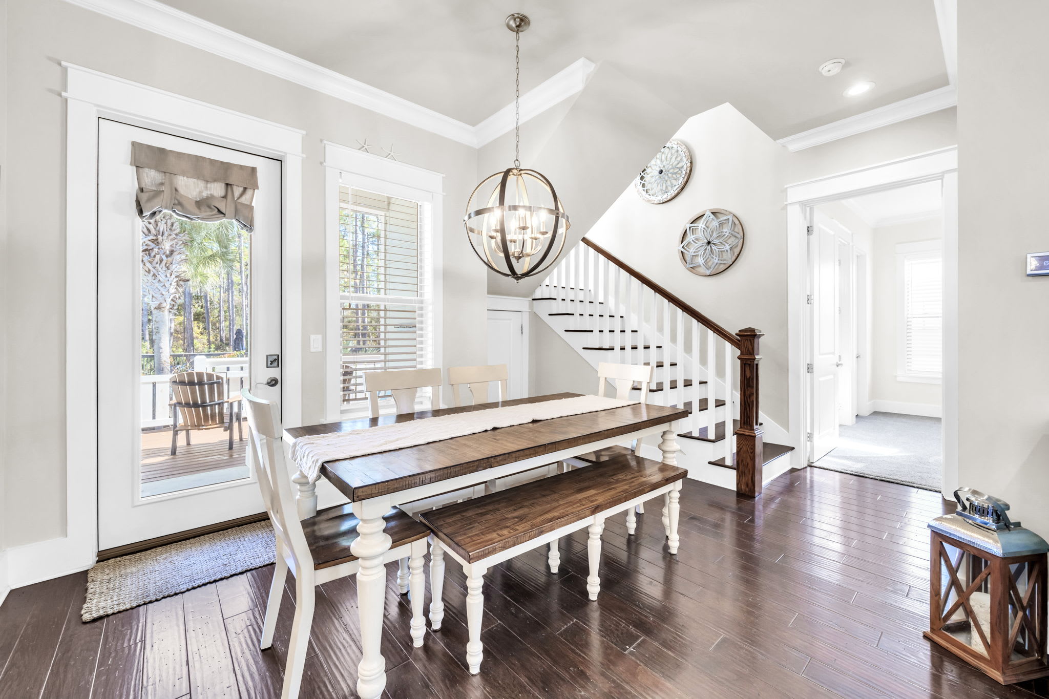 Dining room for your special family dinners.