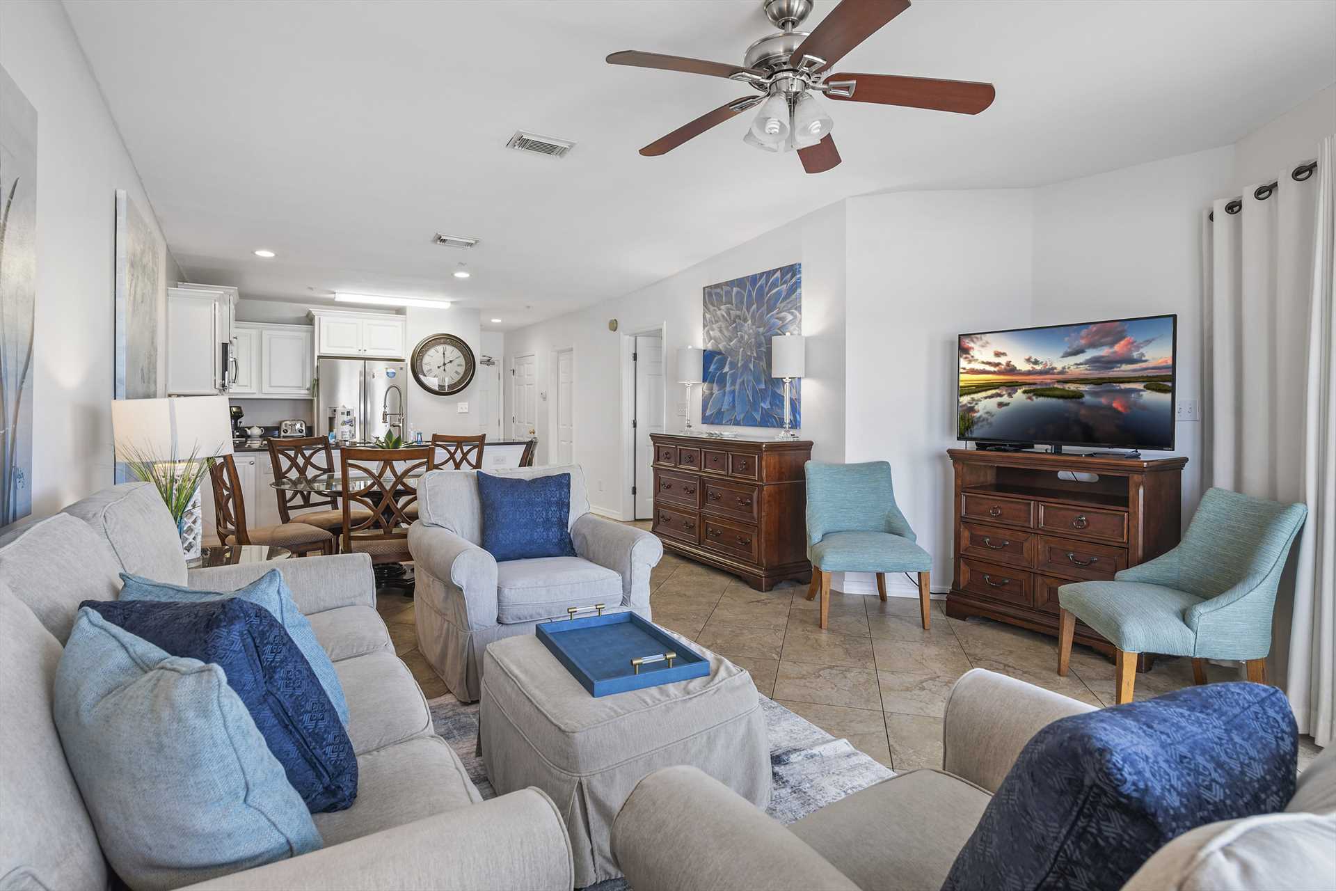 plenty of seating for your group