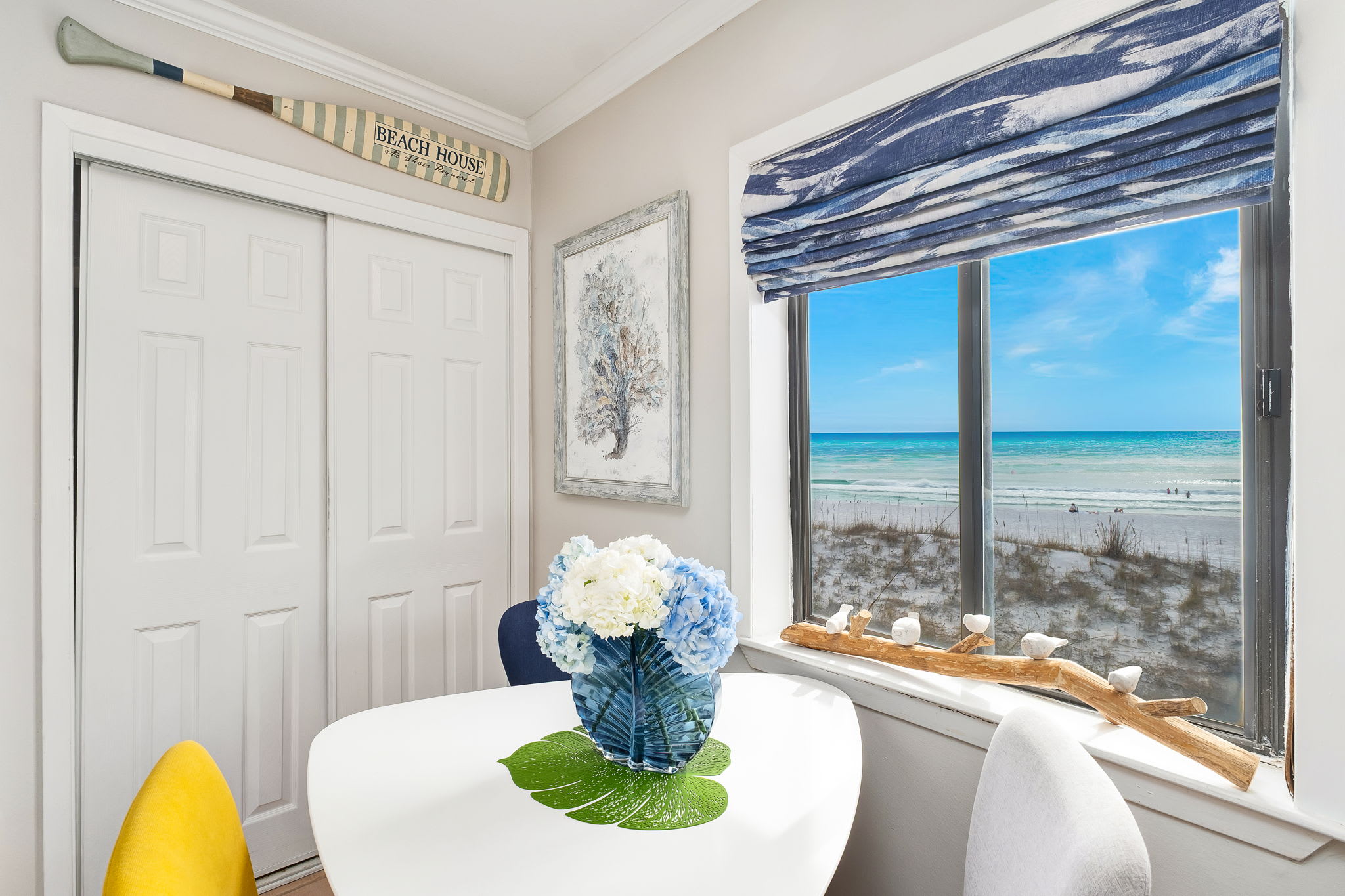 Enjoy breakfast or work with a wonderful view