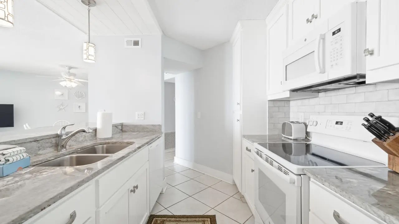Cooking is a breeze in this amazing kitchen