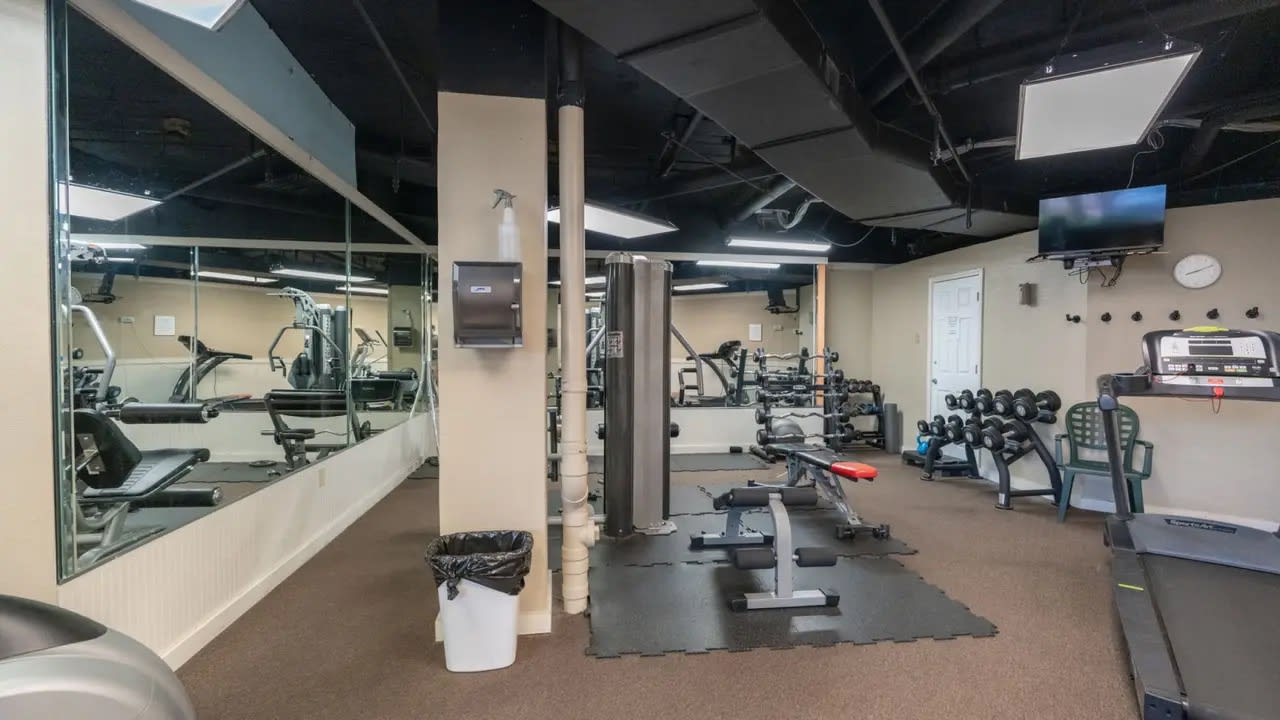 On-site fitness center
