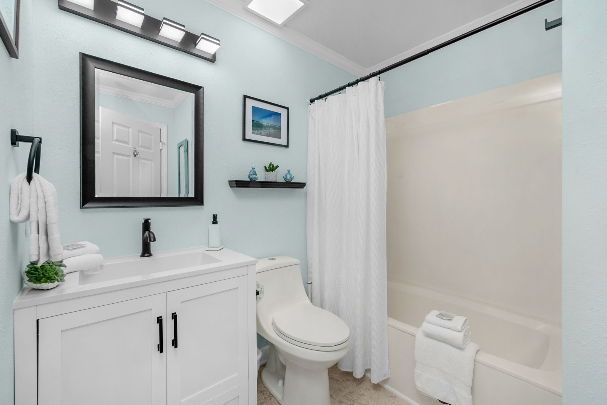 Completely updated 2026 Spacious Guest Bath