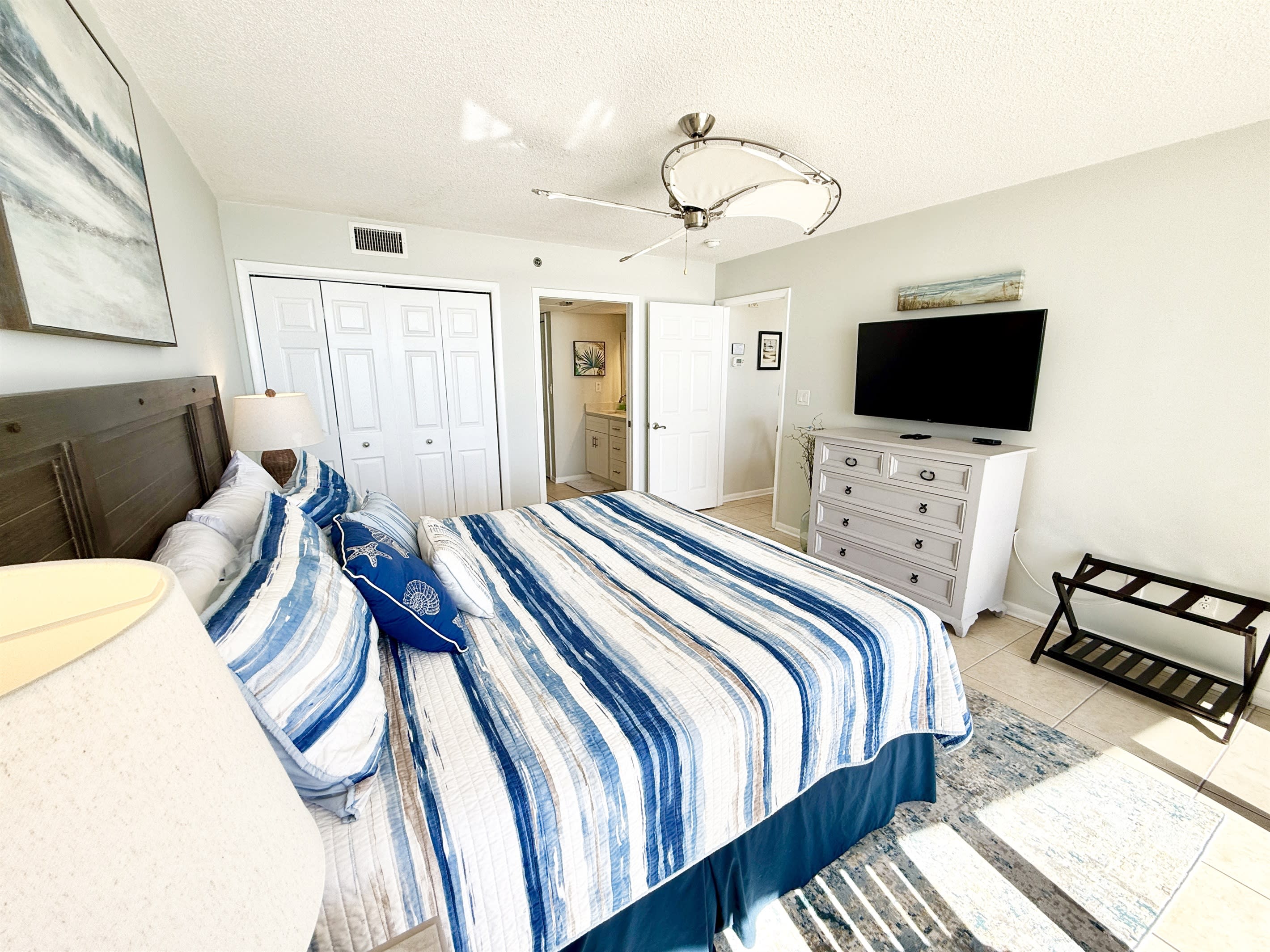 Bedroom with ensuite bathroom