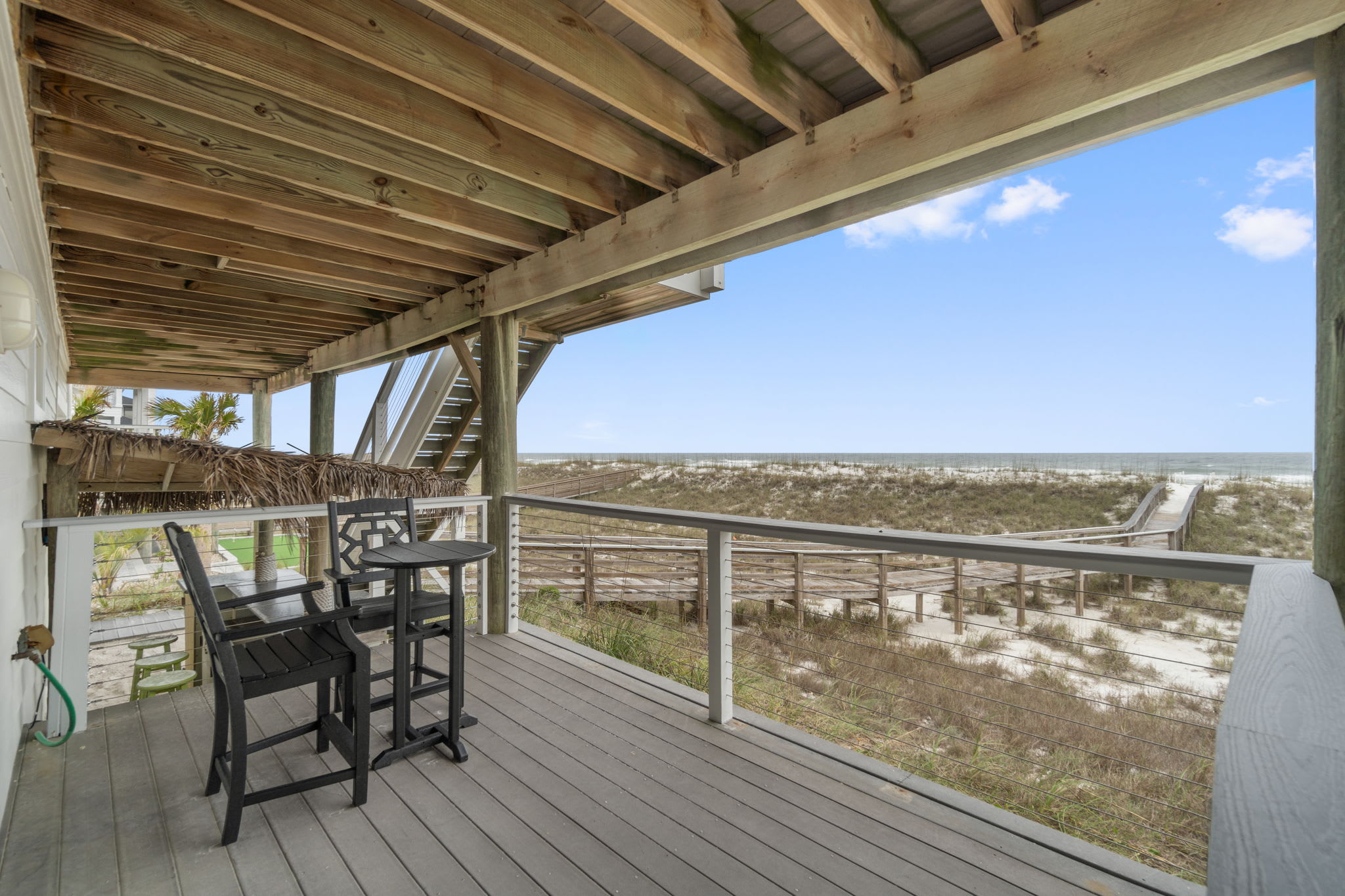 Private Deck Off Guest Bedroom