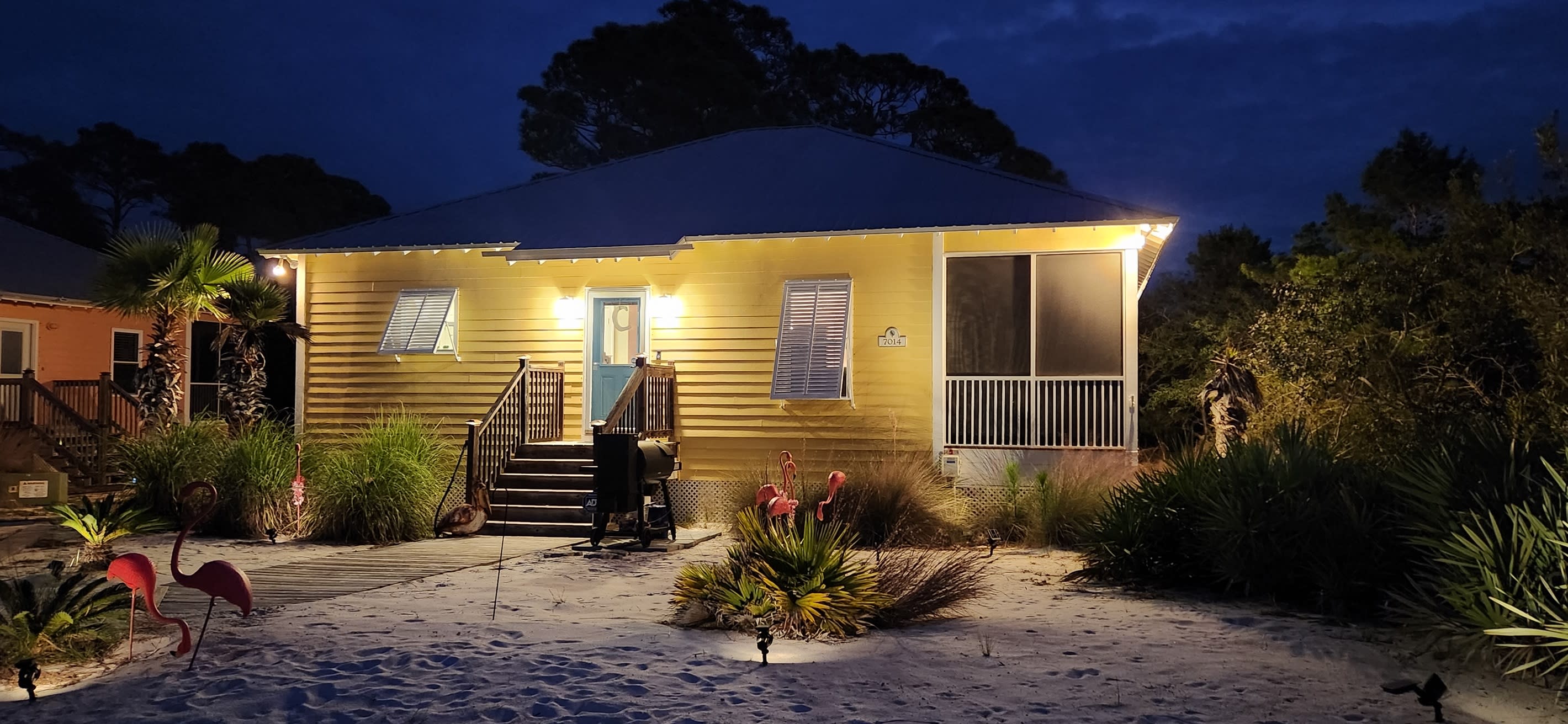 Front of Cottage, Parking to Left
