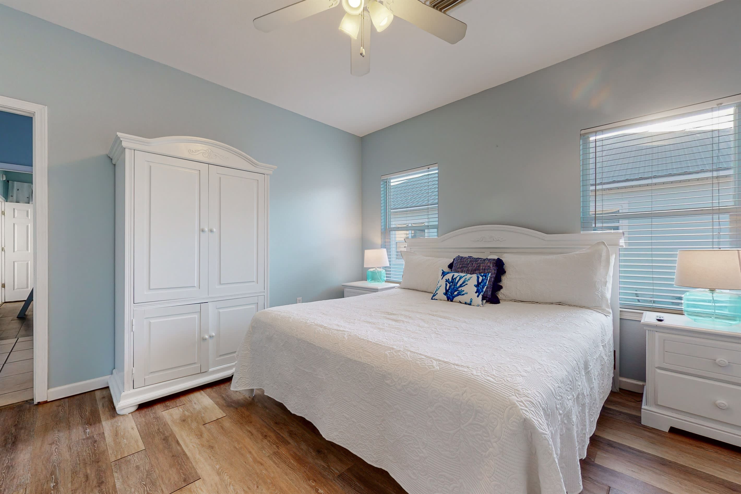 More cabinet space to keep your belongings