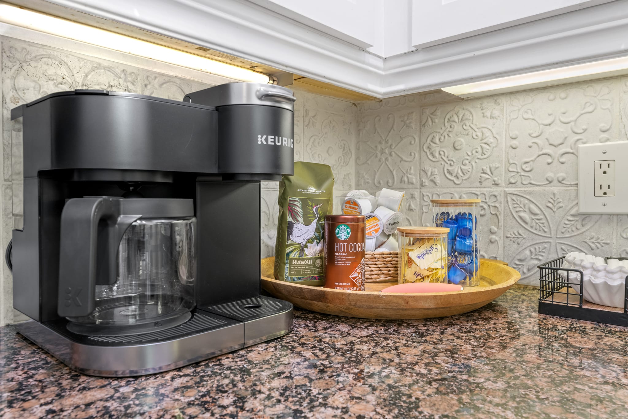 Keurig to prepare your favorite cup of coffee
