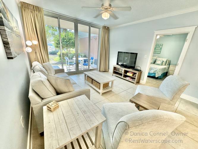 Living Room with Sleeper Sofa