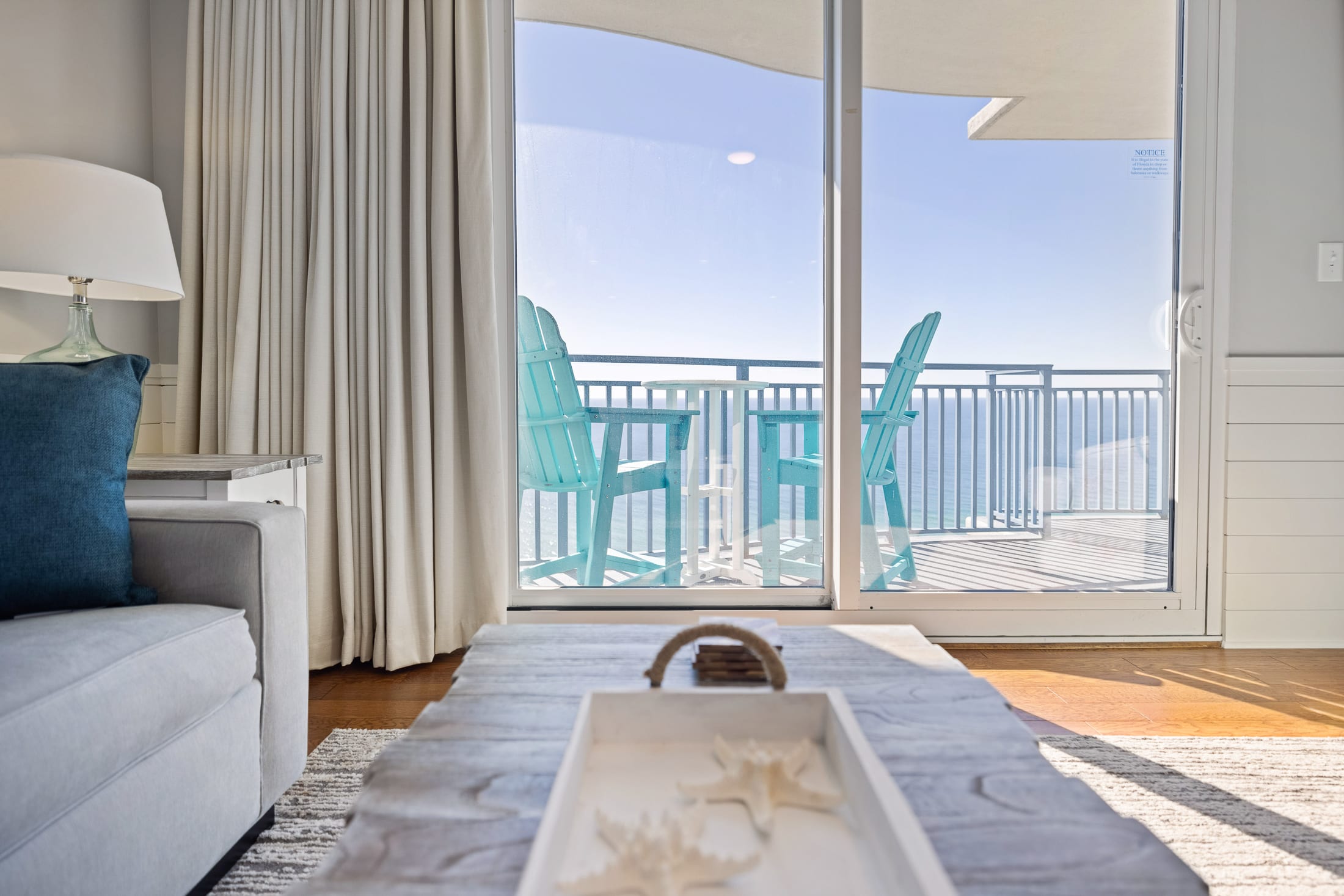 Relax on this queen sleeper sofa as you enjoy your oceanfront view.