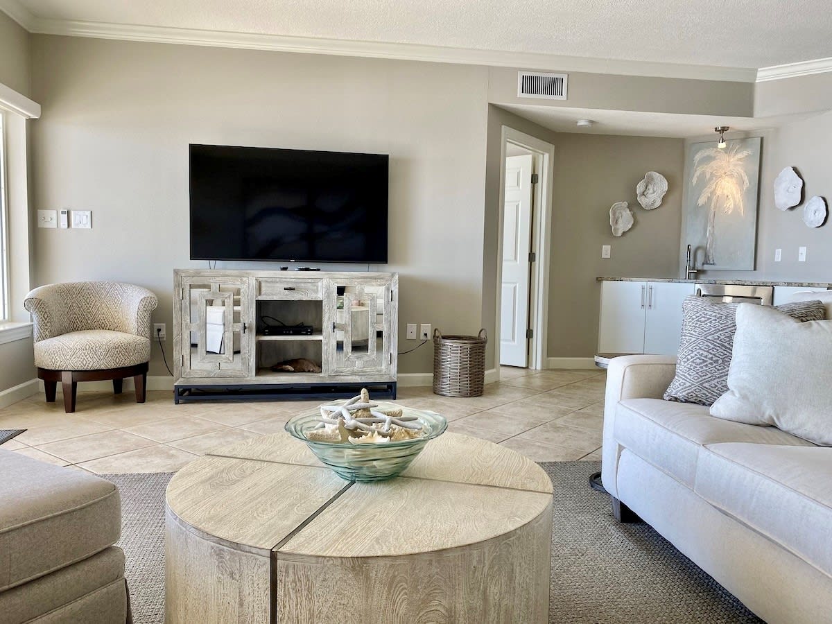 Spacious open floor plan