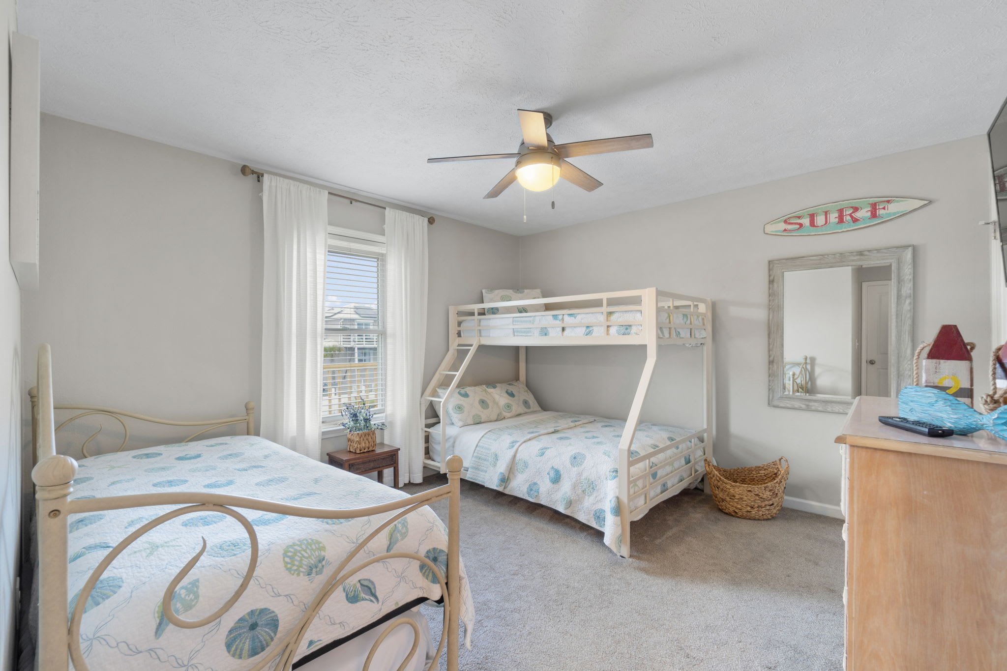 Guest Bedroom 2 (Daybed Trundle & Twin Over Full Bunk)