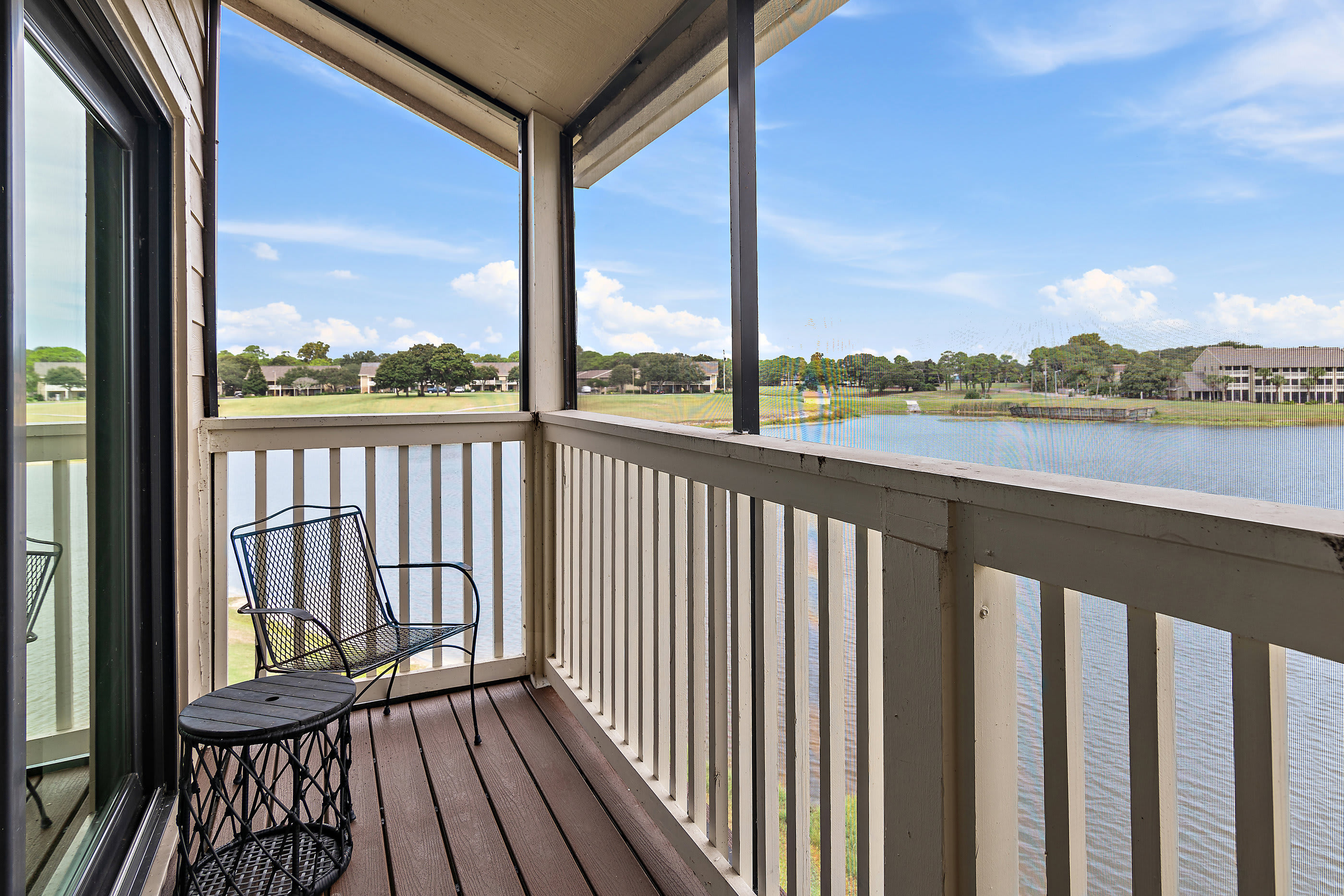 Private deck off master bedroom