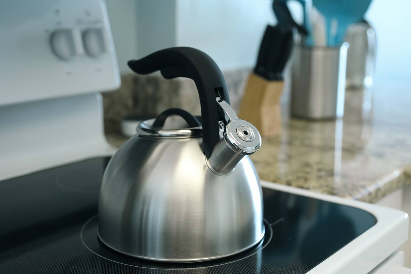 For tea lovers like me. We have a coffee maker too.