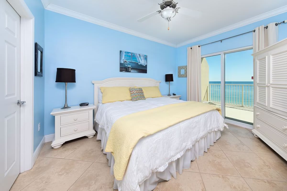 Master includes a King sized bed.