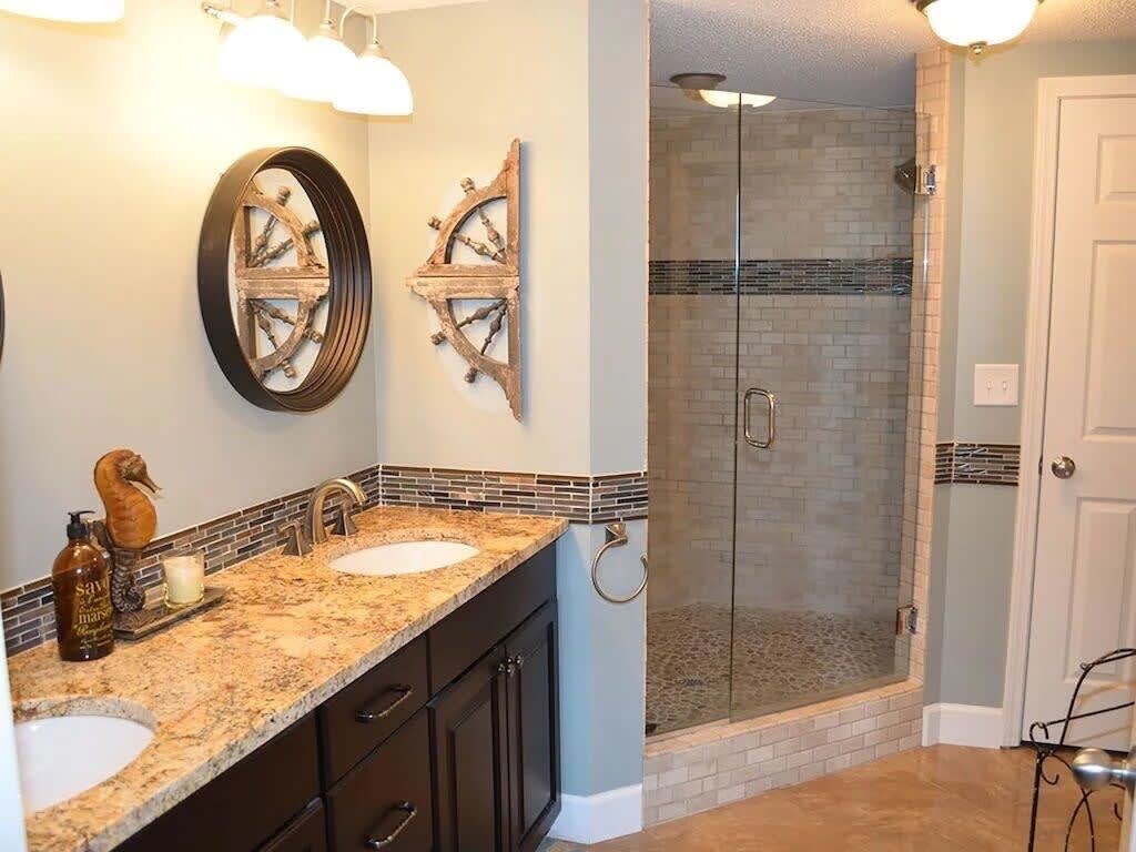 Primary Bathroom with Large Walk-in Shower