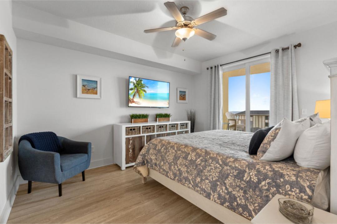 Master Bedroom with Balcony