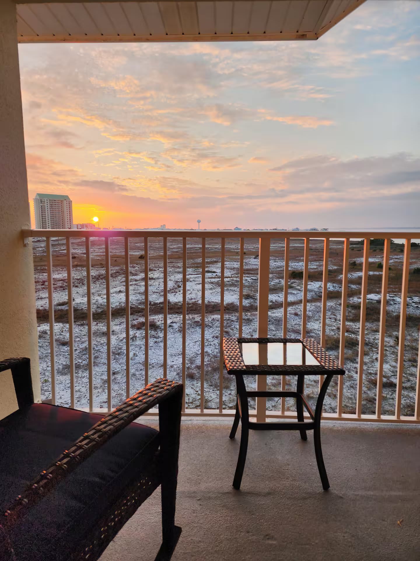 One of many sunsets from your private balcony