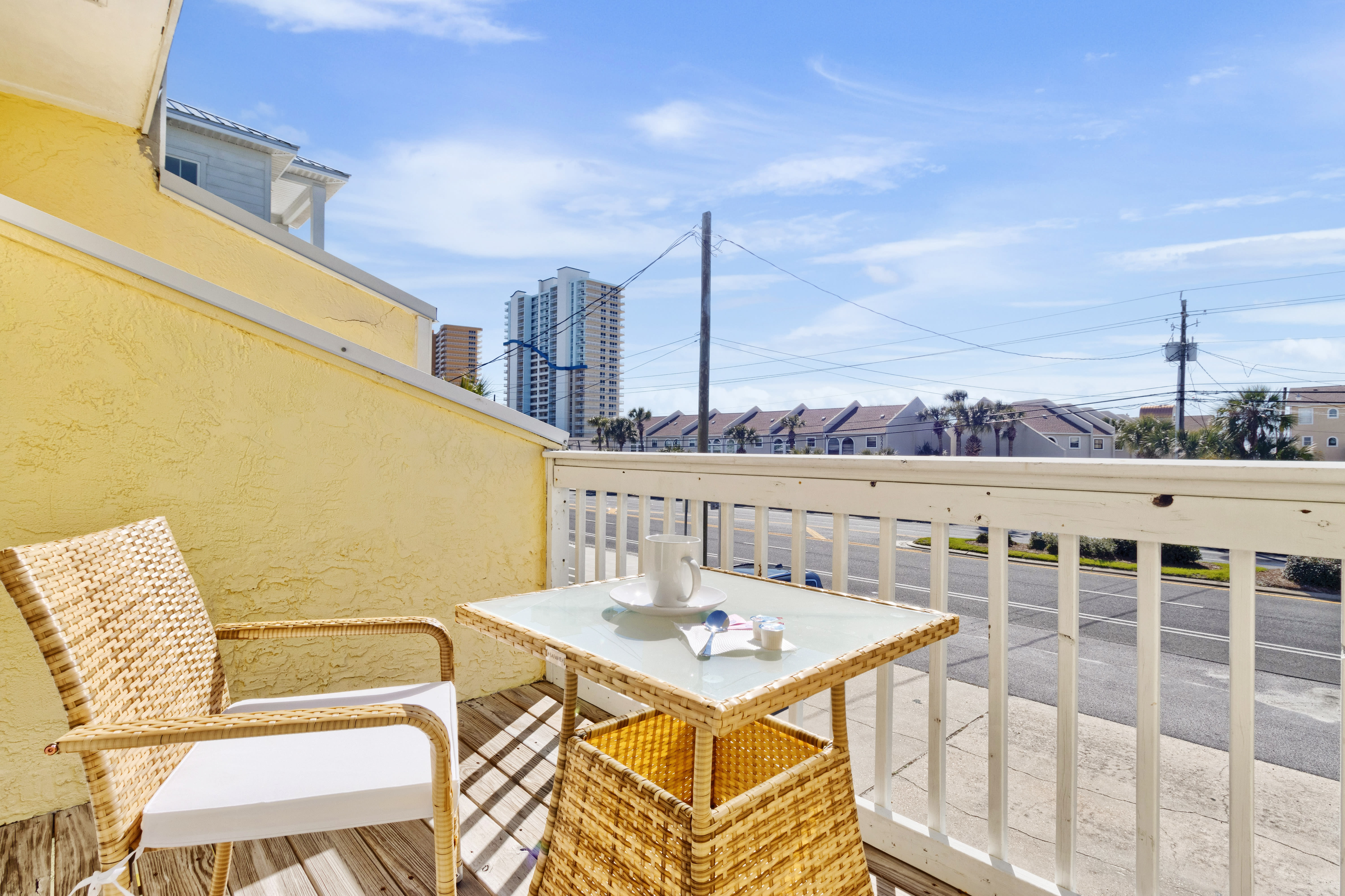 Sitting Area in the Balcony.
