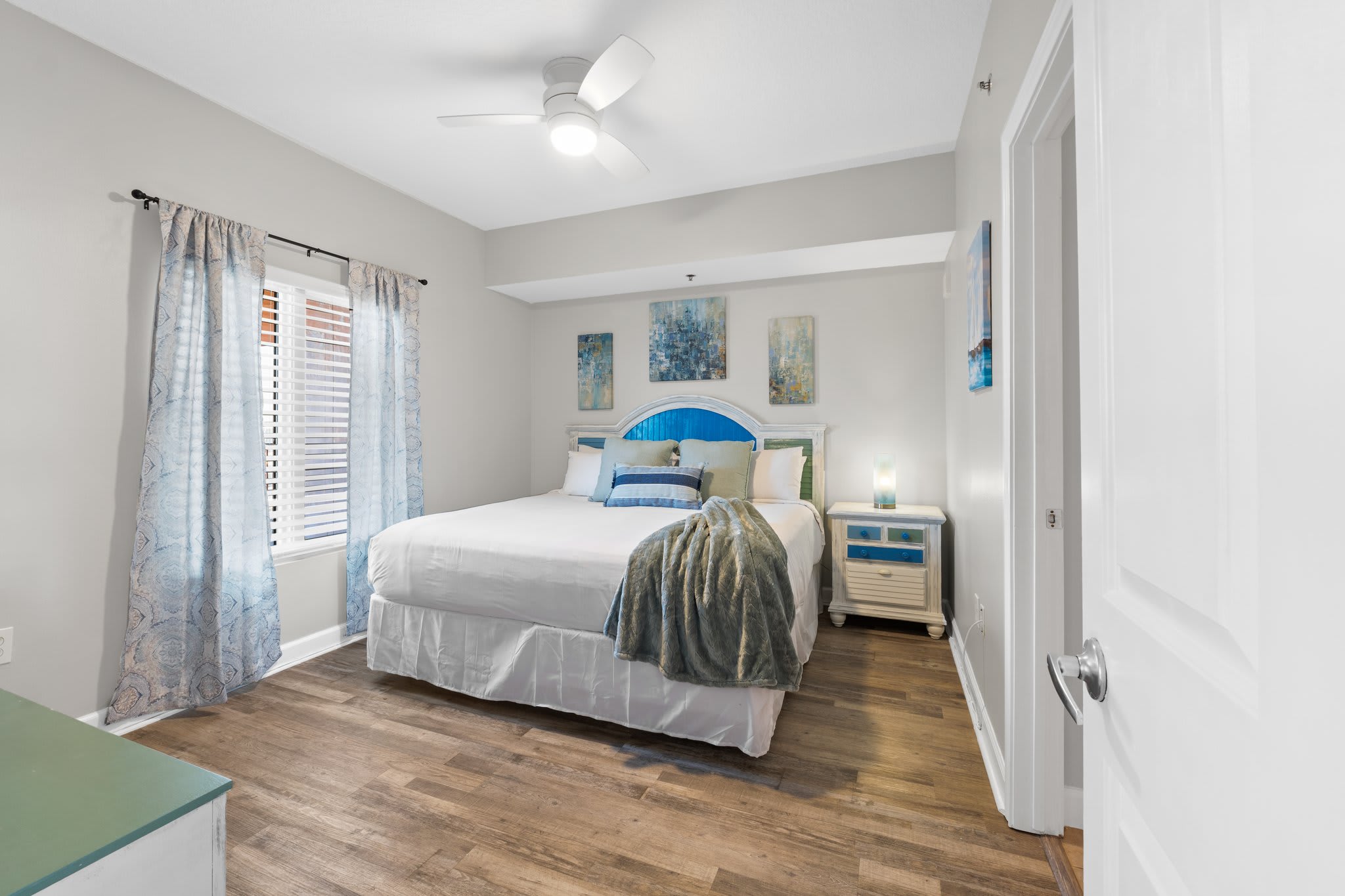 Spacious king guest room with a full private ensuite for added comfort