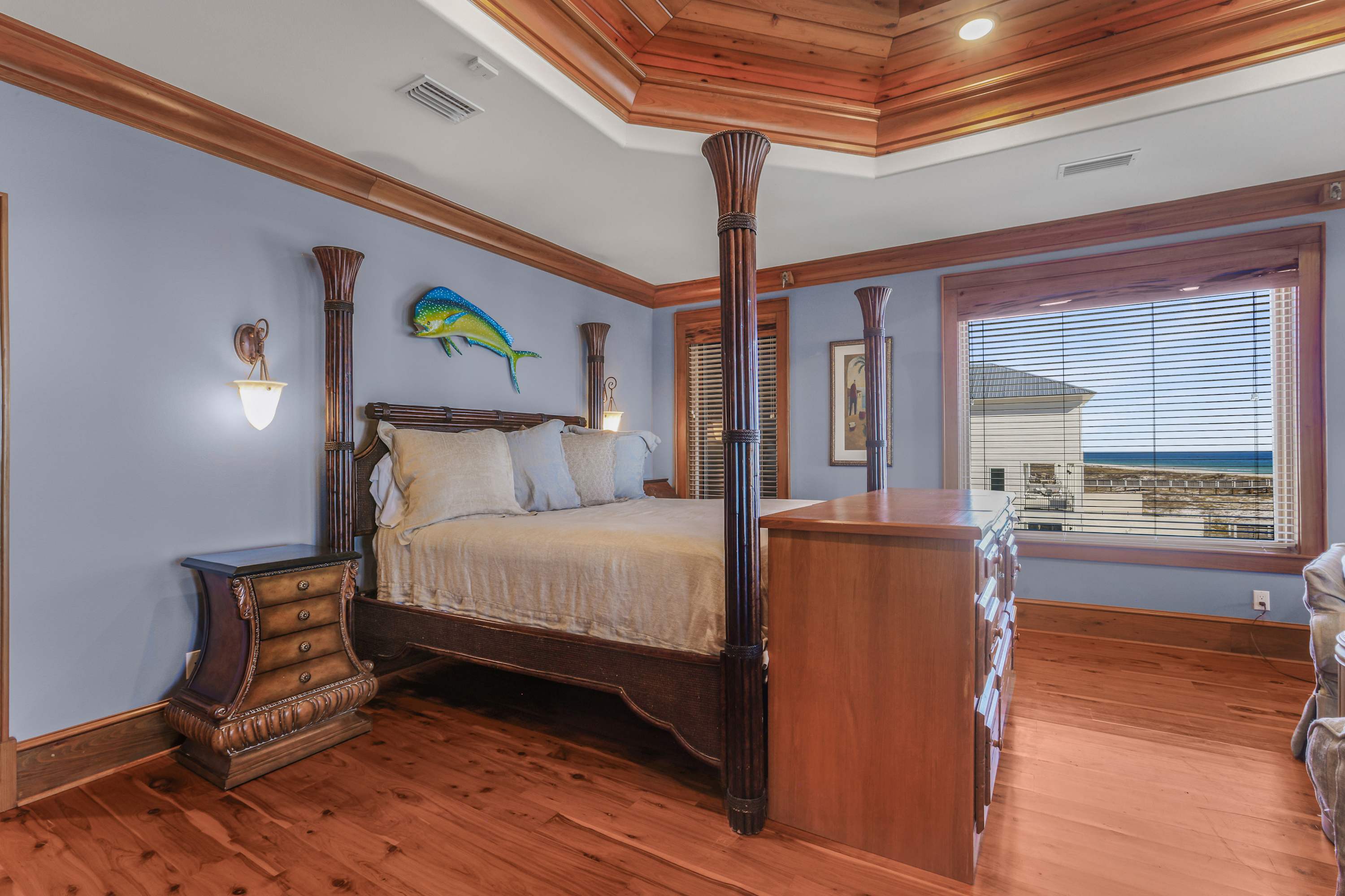 Primary Suite with Corner Views and Balcony Access