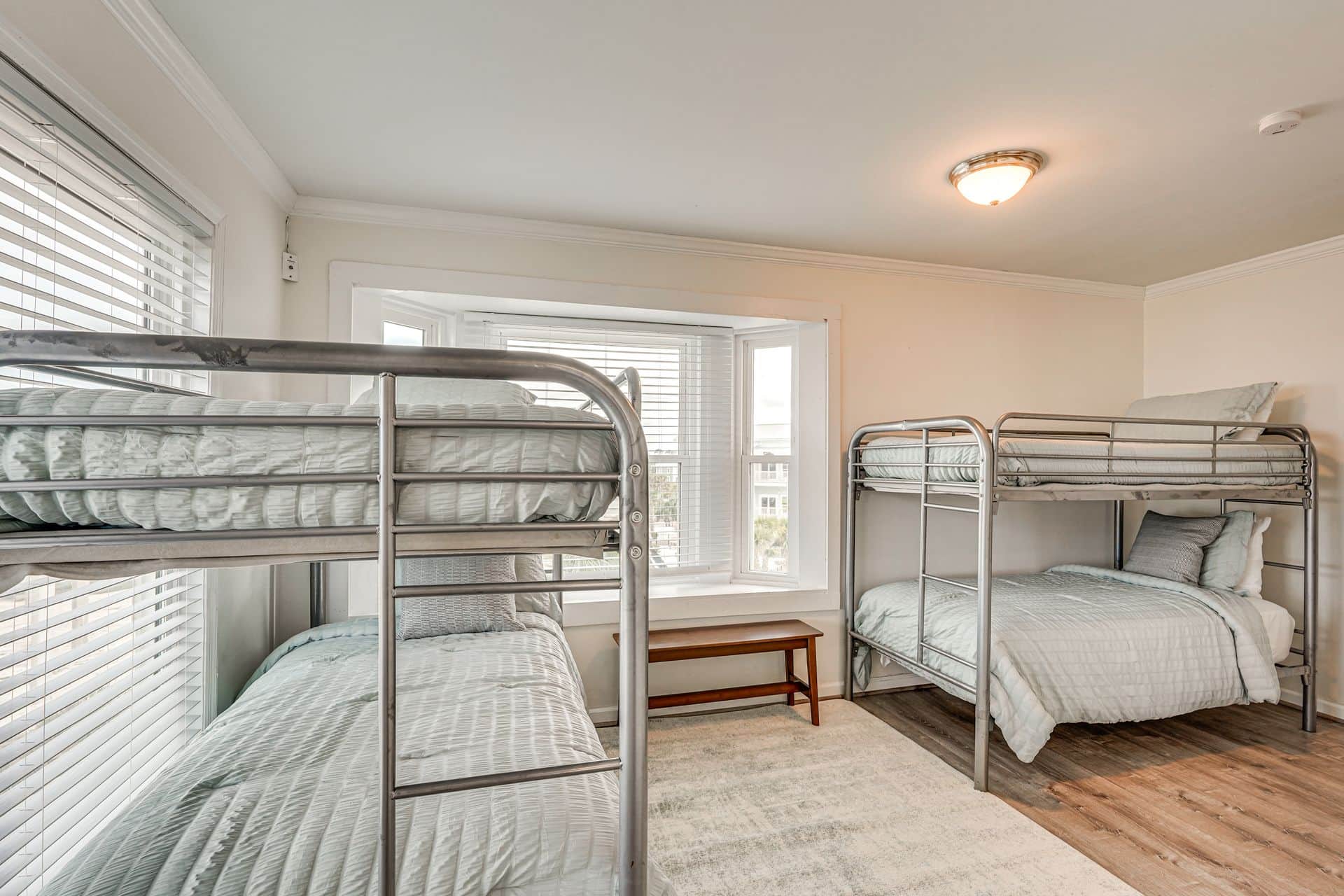 Plenty room for young adults and littles in the bunkroom!