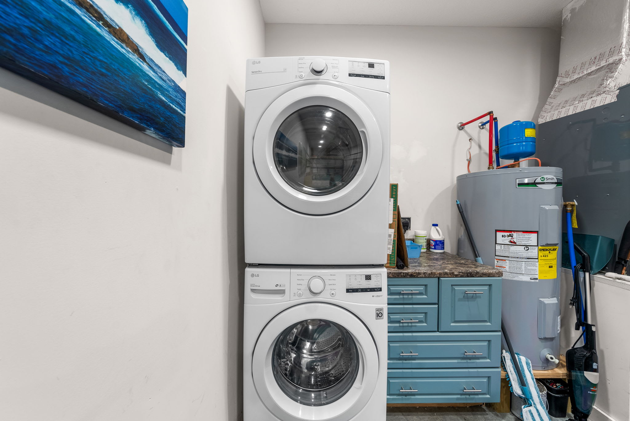 Laundry washer and dryer