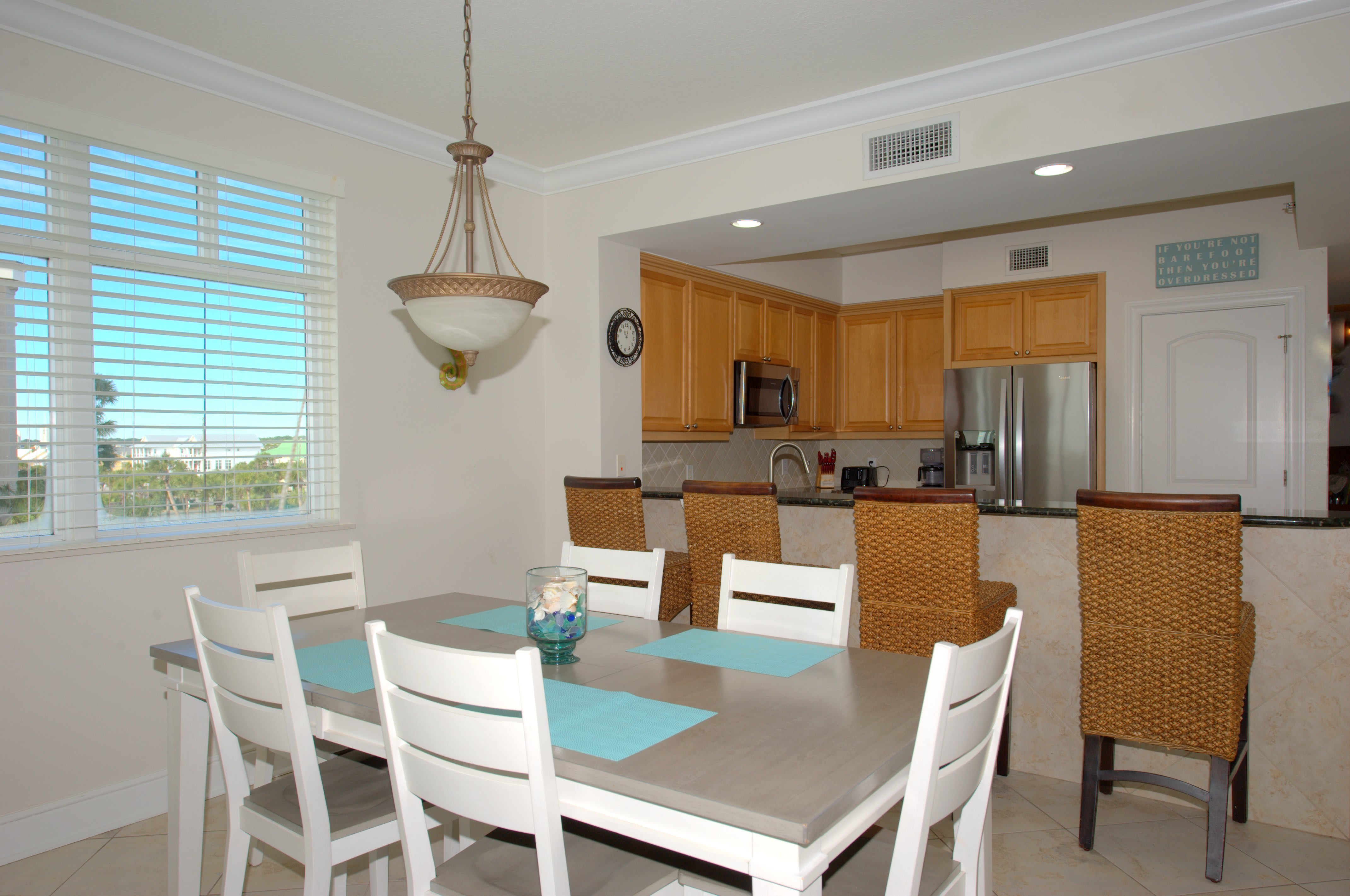 Even the dining area has amazing views!