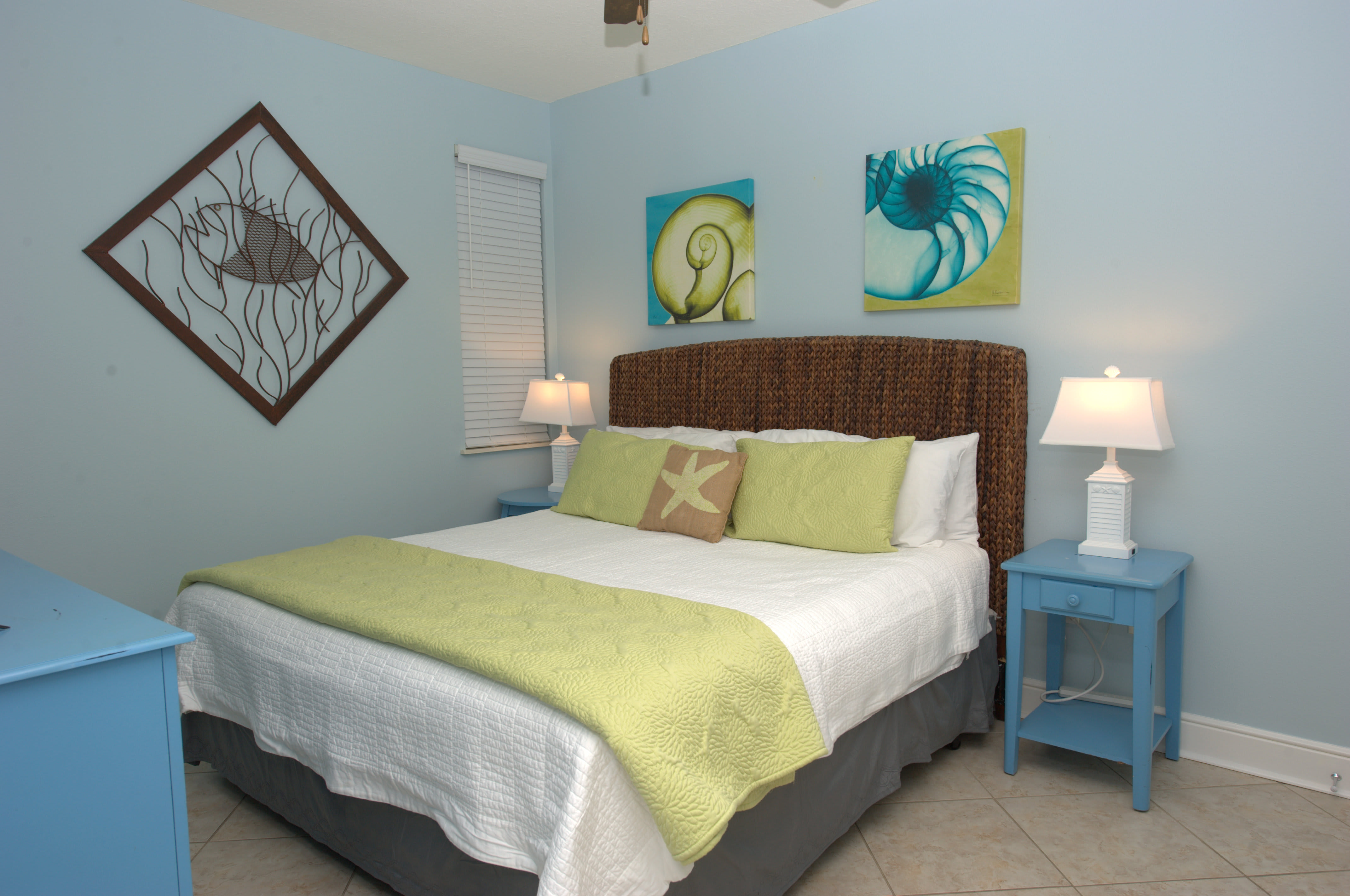 We have a second king bedroom with private bath!