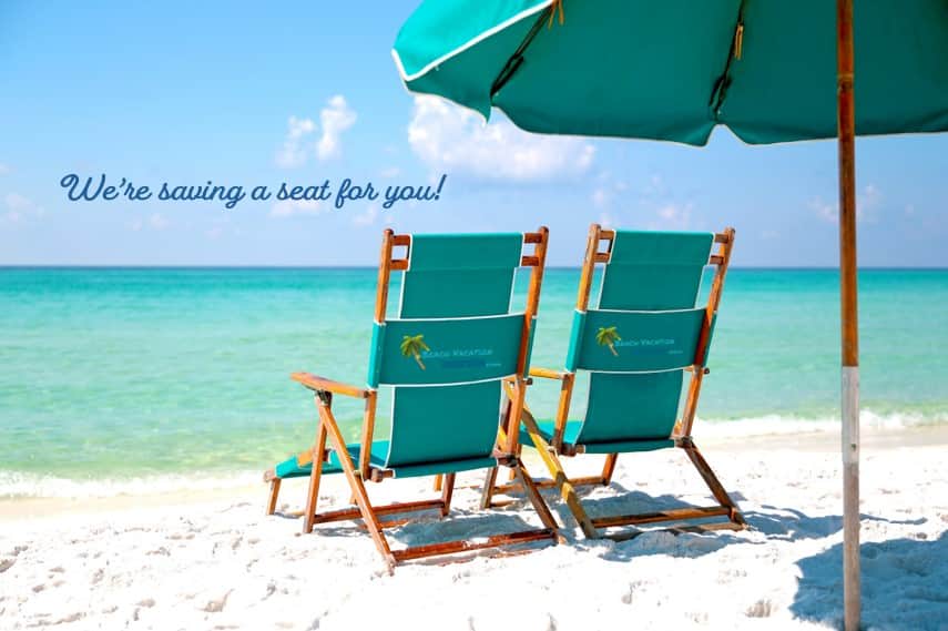 We are saving a seat for you