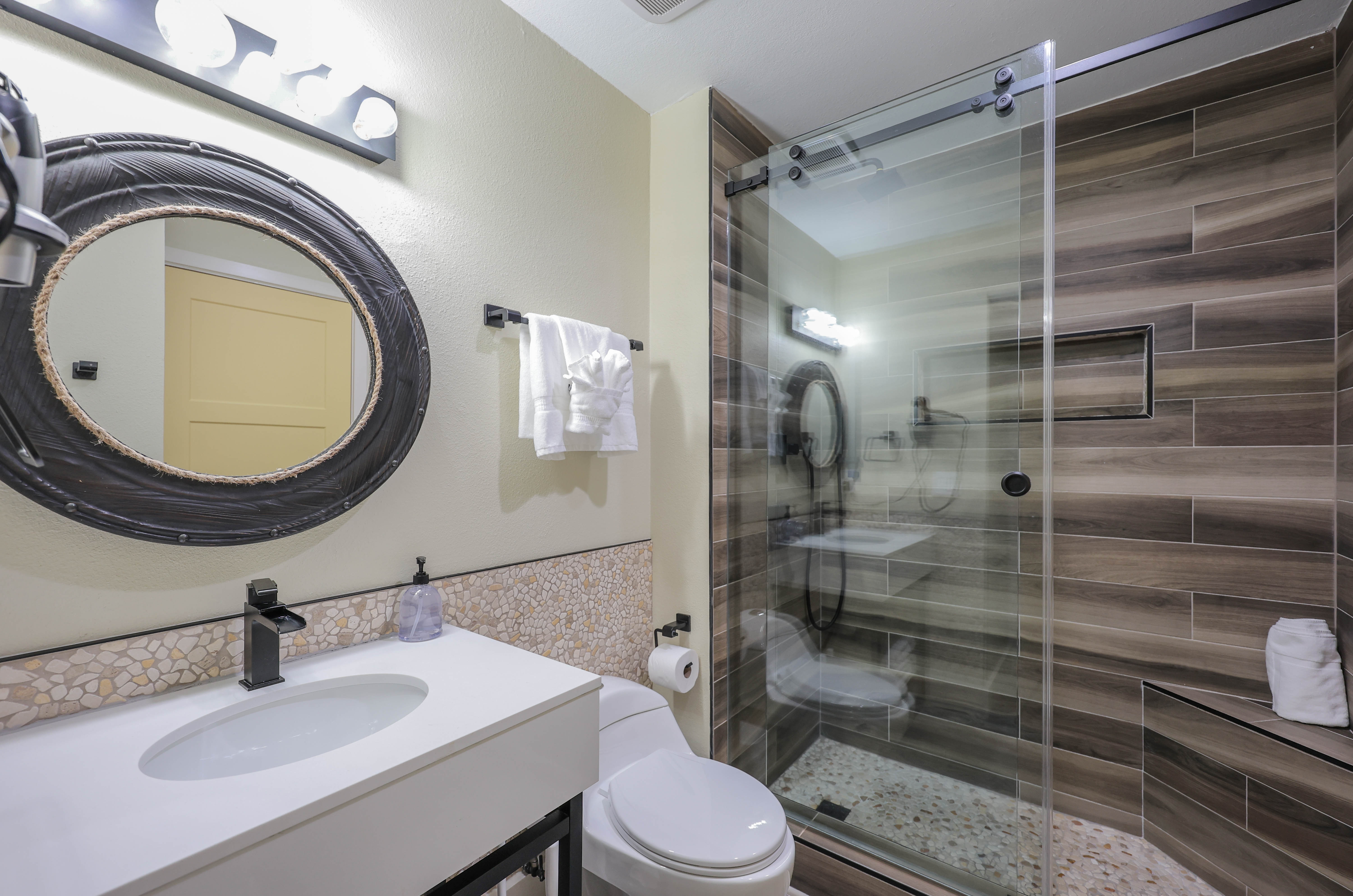 Step into a bold, designer living room where vibrant color meets luxury.