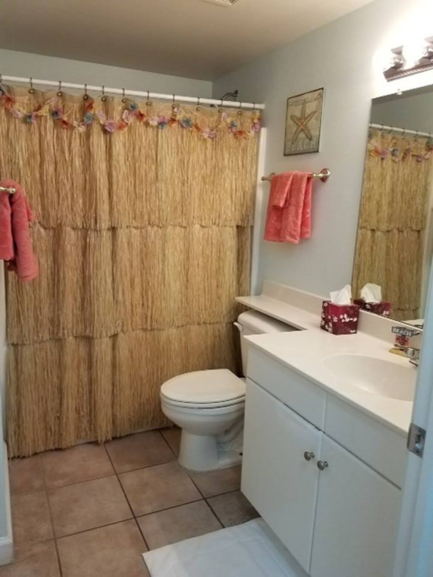 Bunk room has its own full bathroom!