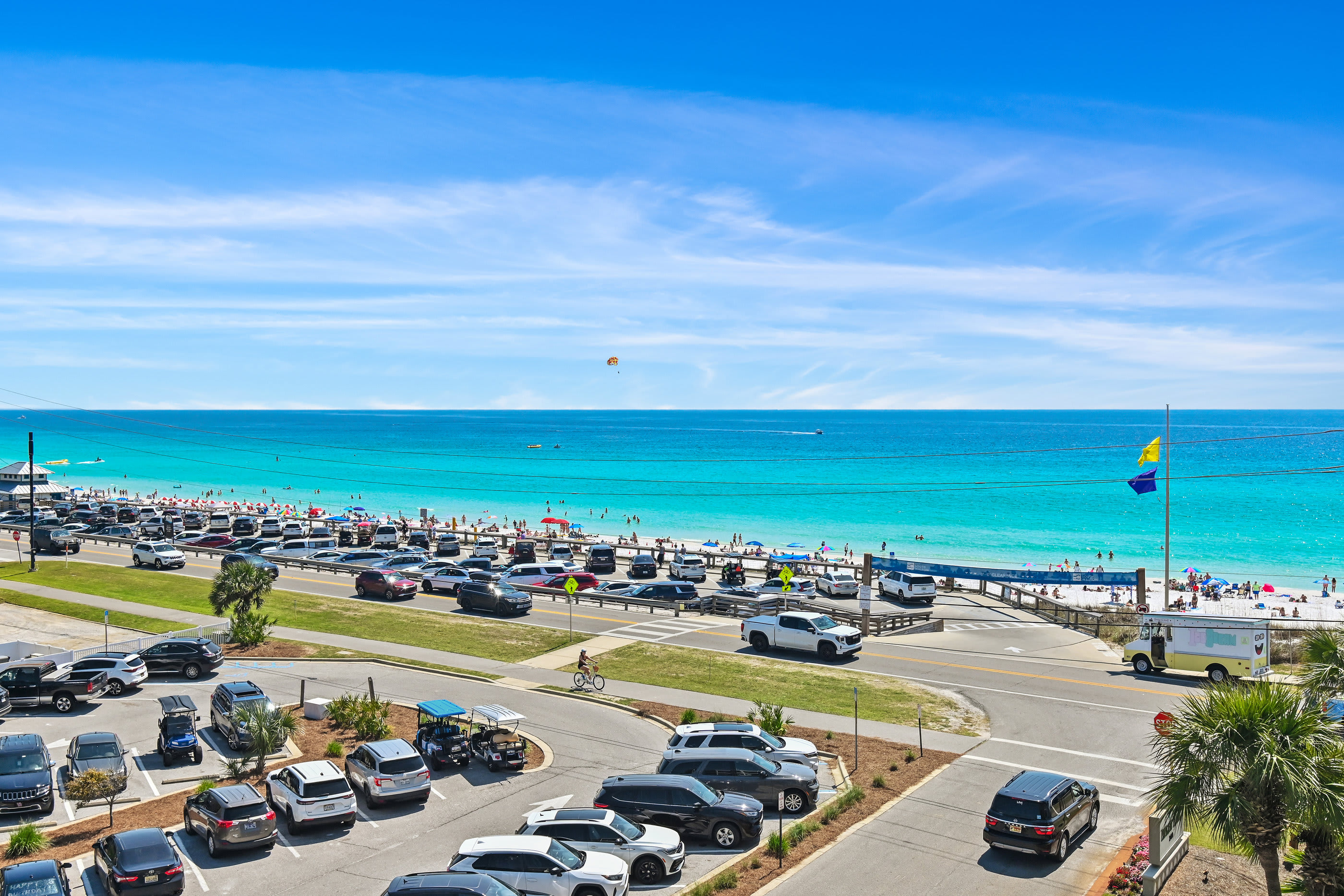 Private beach access