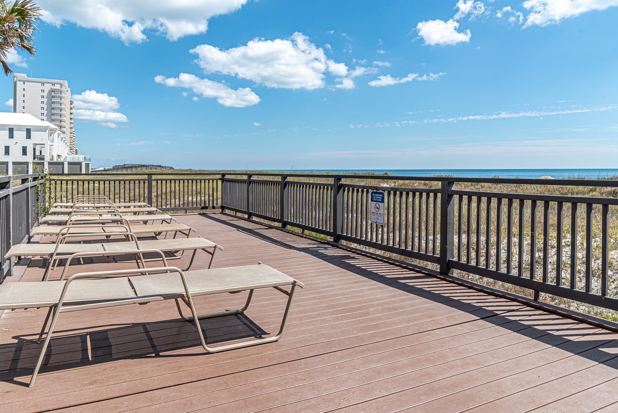 Gulf Front Tanning Deck
