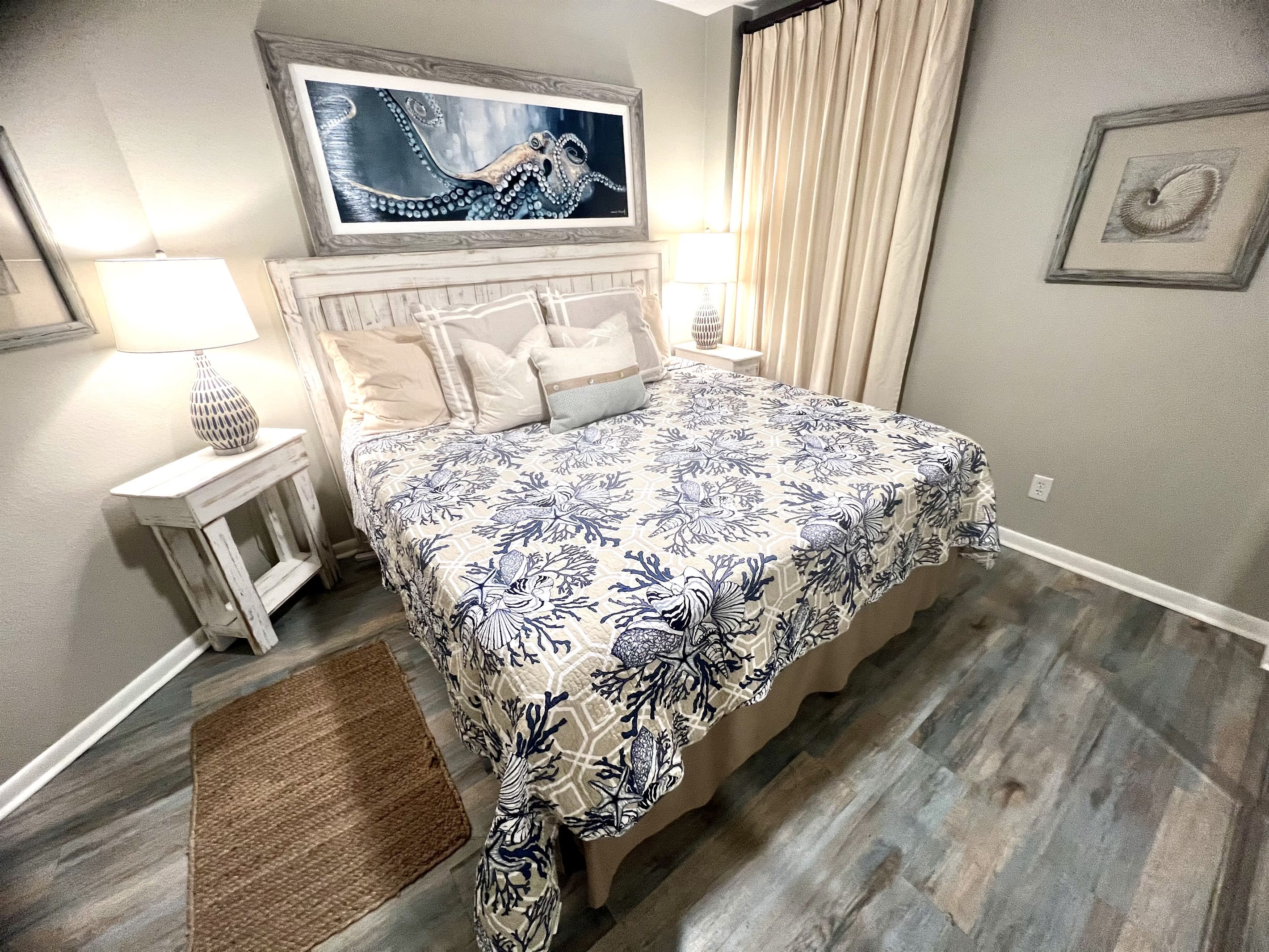 Secondary King bedroom just updated! 