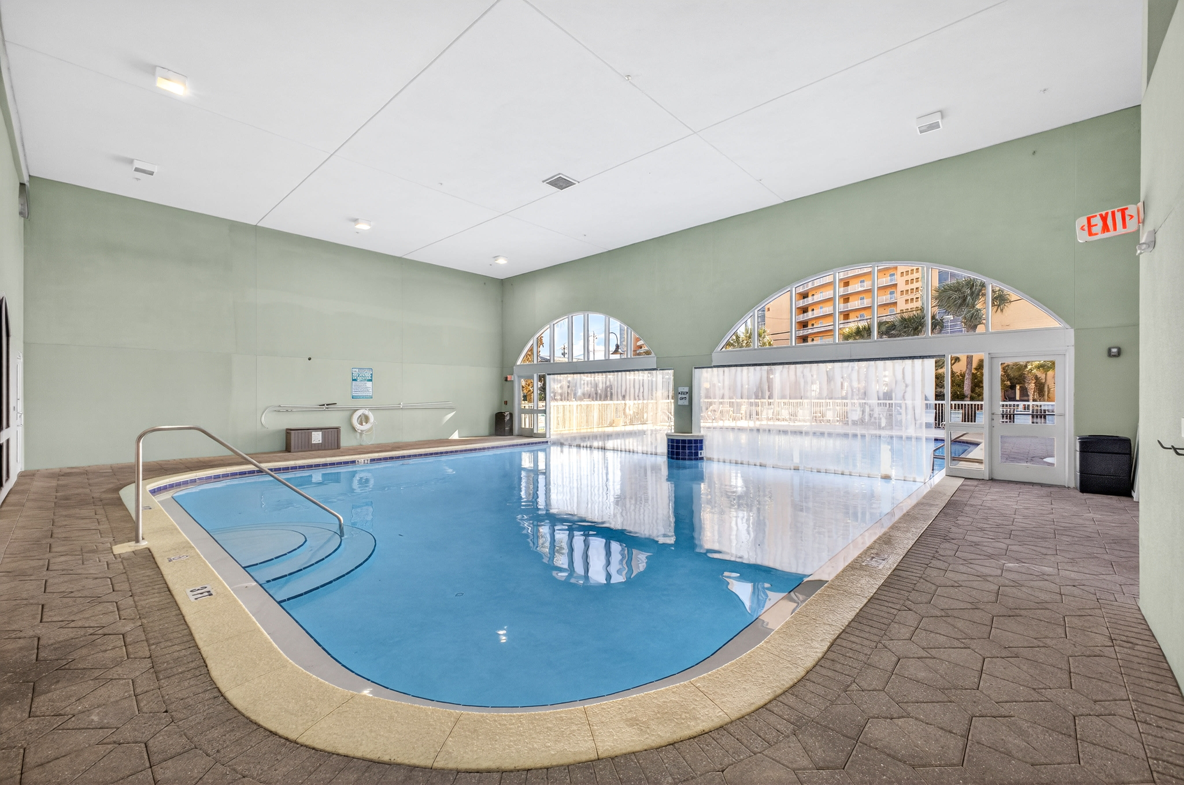Indoor Portion of Pool on No Side
