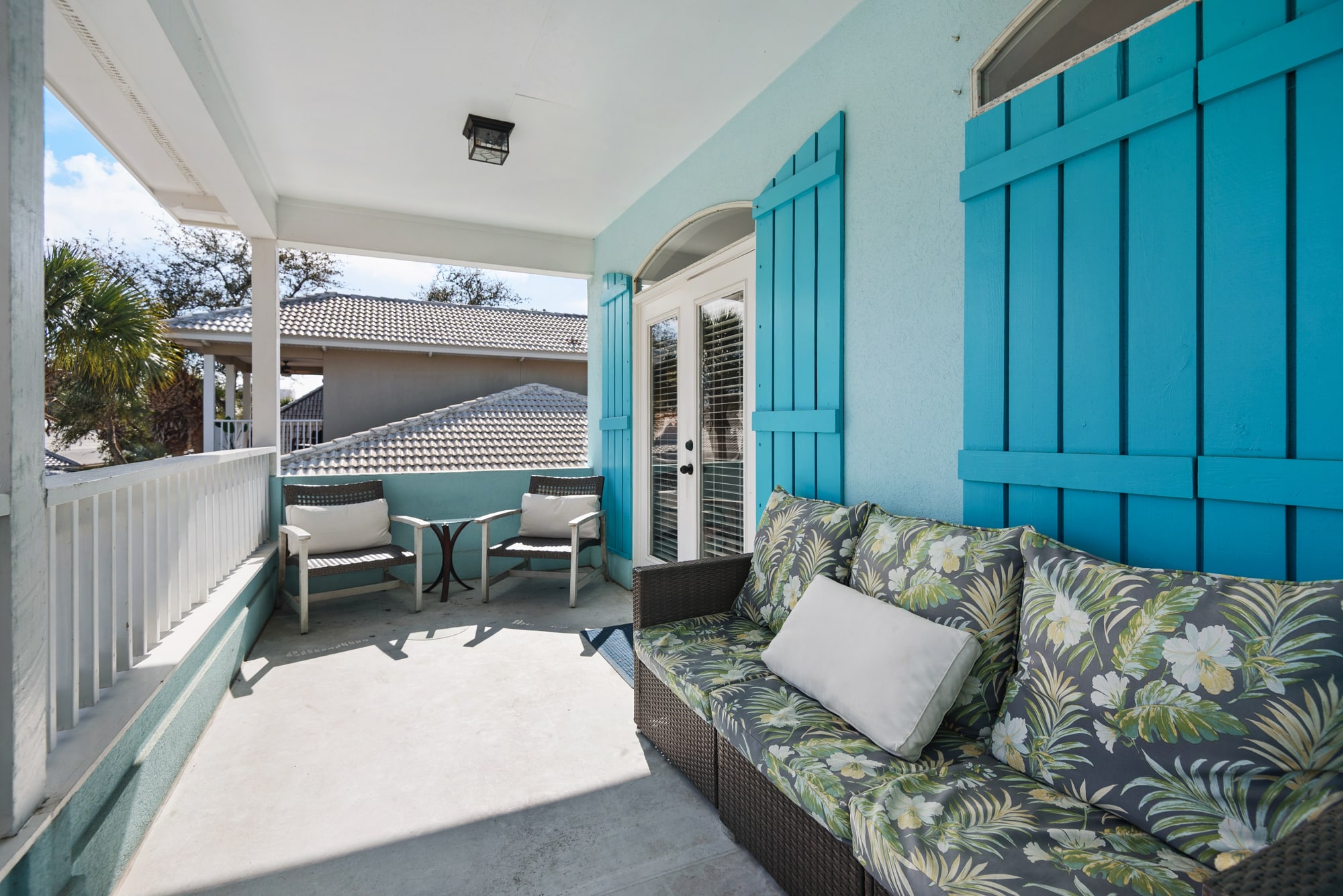 Balcony off second master