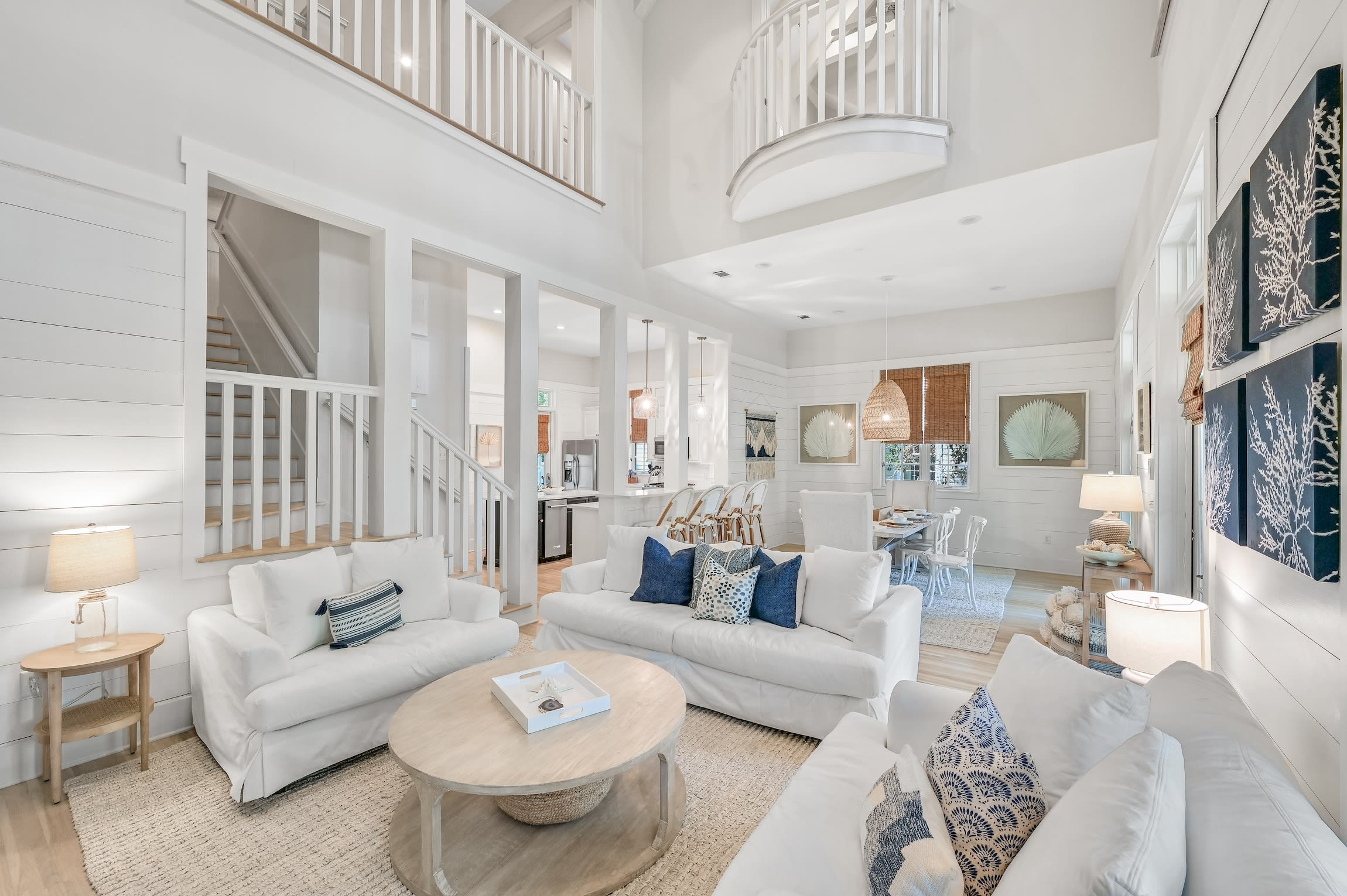 Vaulted Ceilings with a Juliette Balcony