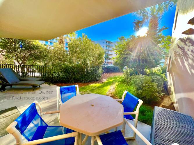 Ground Level Step Off Patio