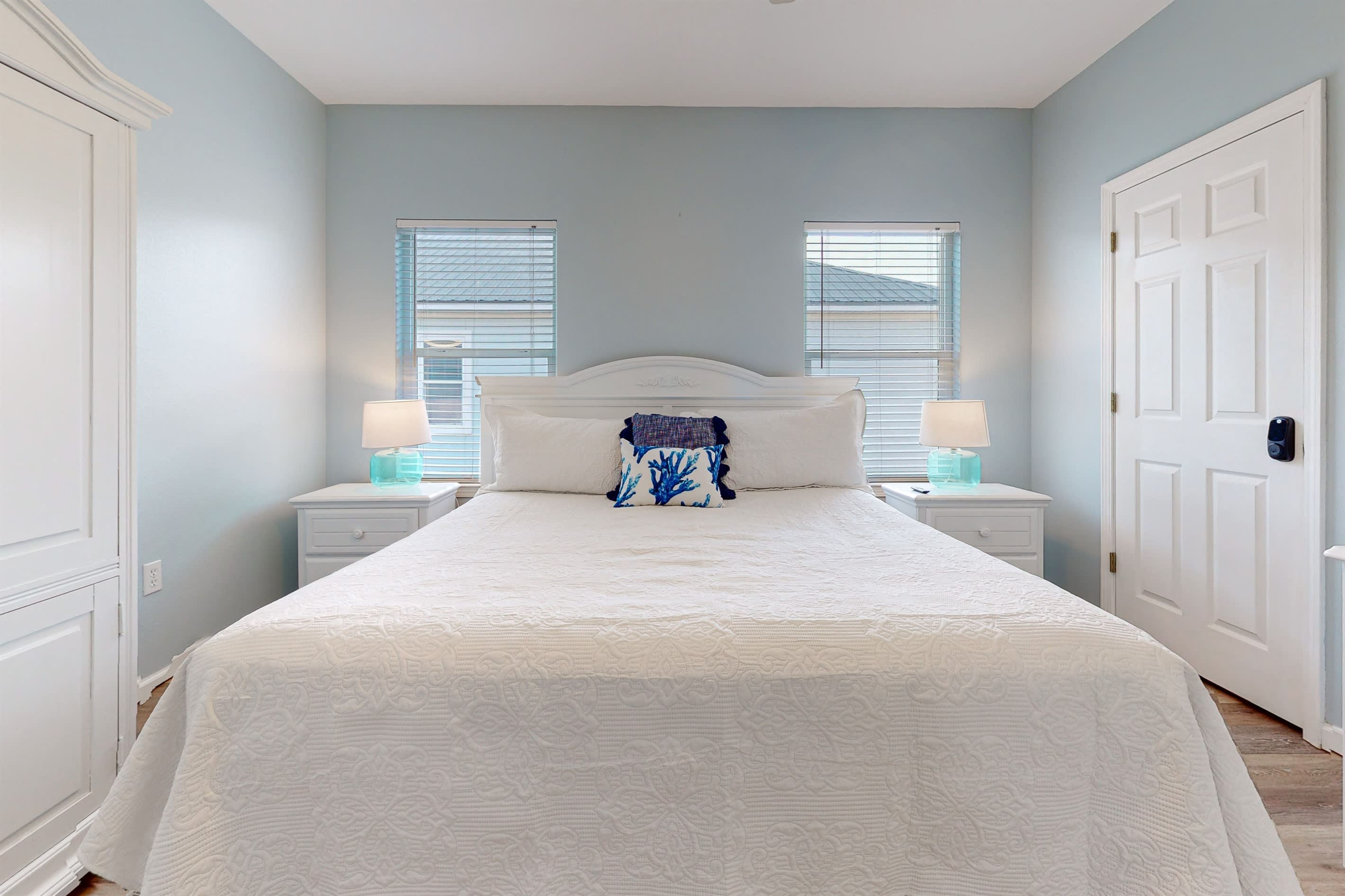 Second Master room also features comfortable mattress and luxury linen 